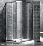 เพชรมุมบานพับใหม่ดีไซน์แบบไร้ขอบตู้อาบน้ำ