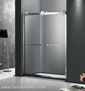 การออกแบบคลาสสิกกรอบห้องน้ำ Enclosure ห้องอาบน้ำฝักบัวสแตนเลส